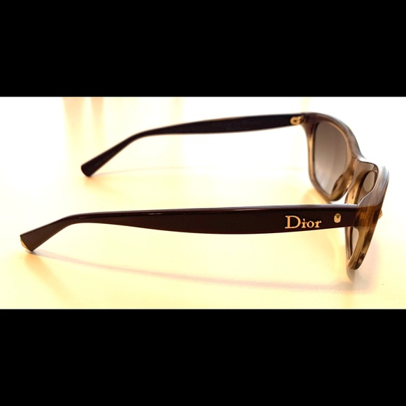 Dior Mohotani Cat Eye Havana Plum Sunglasses - Picture 6 of 9